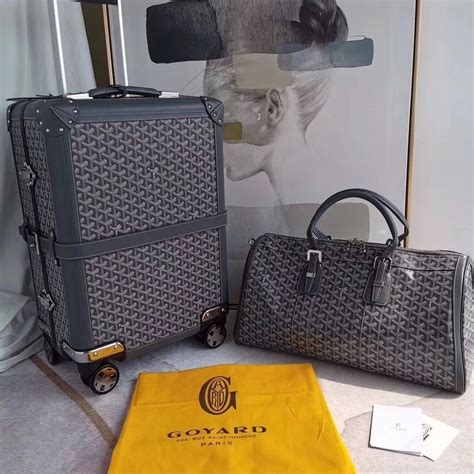 goyard ig|Goyard luggage company.